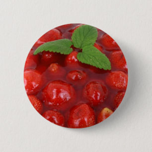 Erdbeere Shortcake Button
