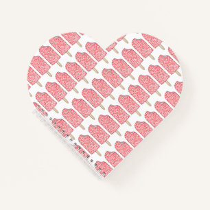 Erdbeere Shortcake Eclair Ice Pop Popsiv Notizblock