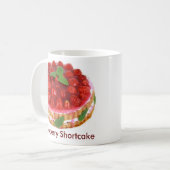 Erdbeere Shortcake Kaffeetasse (Vorderseite Links)