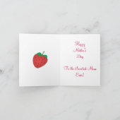 Erdbeere Shortcake Karte (Innenseite)