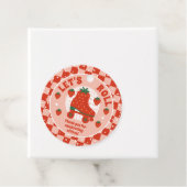 Erdbeere-Skate | Retro Roller Skaten Geburtstag Geschenkanhänger (Beispiel)