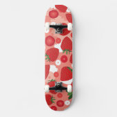 Erdbeere - Skateboard (Vorderseite)