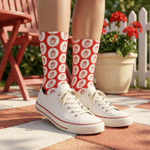 Erdbeere Socken
