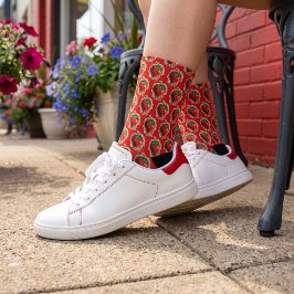 Erdbeere Socken