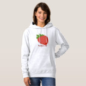 Erdbeere Sommerfrische Hoodie (Vorne ganz)