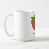 Erdbeere Sommerfrische Kaffeetasse (Links)