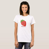 Erdbeere Sommerfrische T-Shirt (Vorne ganz)