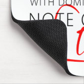 Erdbeere-Soul Mousepad (Ecke)