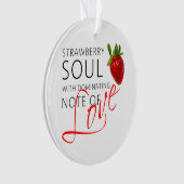 Erdbeere-Soul Ornament (Vorderseite)