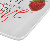 Erdbeere-Soul Schneidebrett (Ecke)