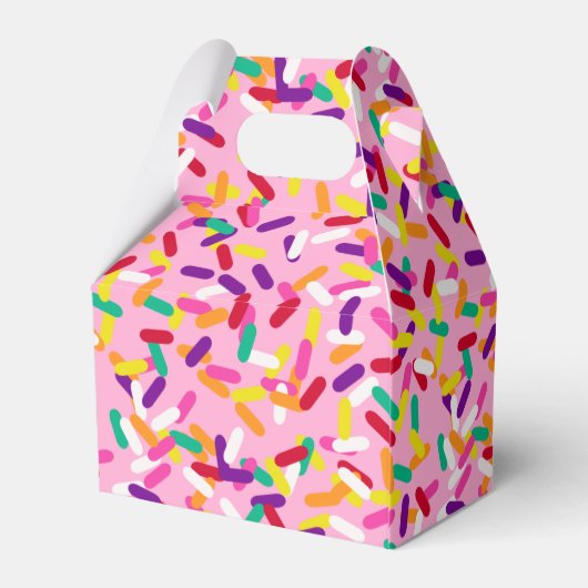 Erdbeere Sprinkles Geschenkschachtel (Rückseite)