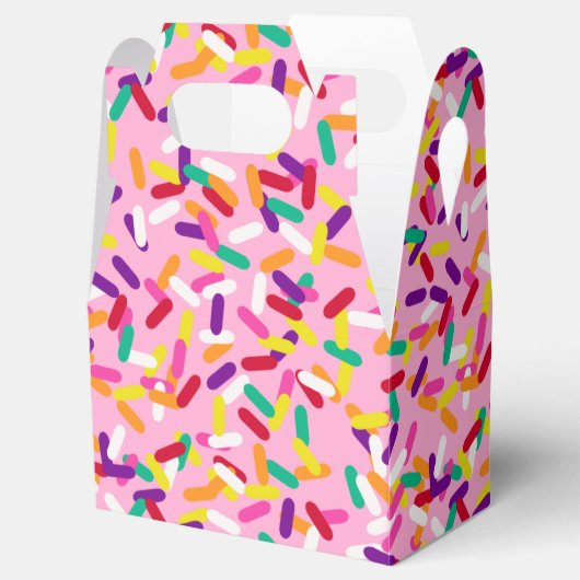 Erdbeere Sprinkles Geschenkschachtel (Geöffnet)