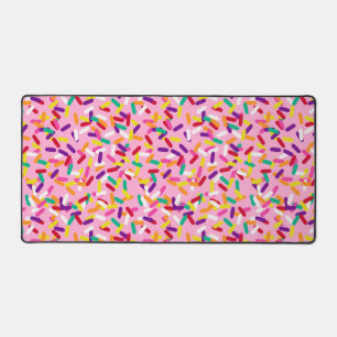 Erdbeere Sprinkles Schreibtischunterlage
