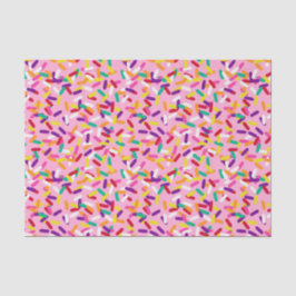 Erdbeere Sprinkles Seidenpapier