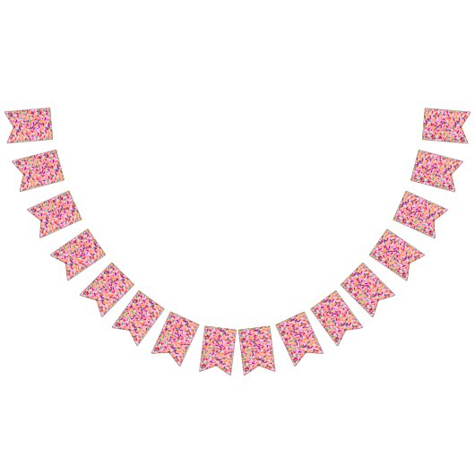 Erdbeere Sprinkles Wimpelkette (Alle)