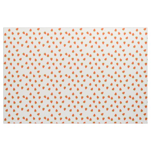 Erdbeere Stoff (Fat Quarter (45,7 x 55,9 cm))