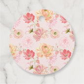 Erdbeere | Summer Baby Dusche Geschenkanhänger (Rückseite)