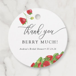 Erdbeere | Süßberries | Favoriten Geschenkanhänger