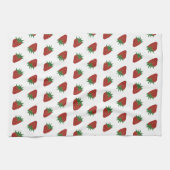 Erdbeere Sweet Valentine Fruchtmuster Geschirrtuch (Horizontal)