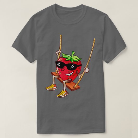 Erdbeere T-Shirt (Design vorne)