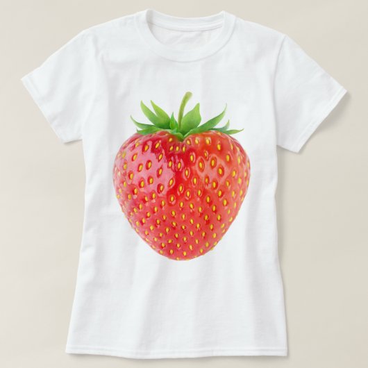 Erdbeere T-Shirt (Design vorne)