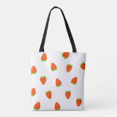 Erdbeere Tasche (Rückseite)