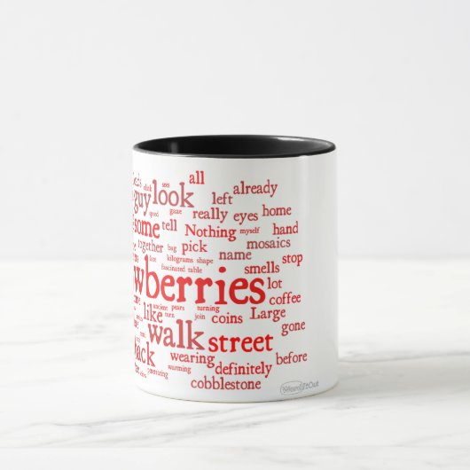 Erdbeere Tasse (Zentrum)