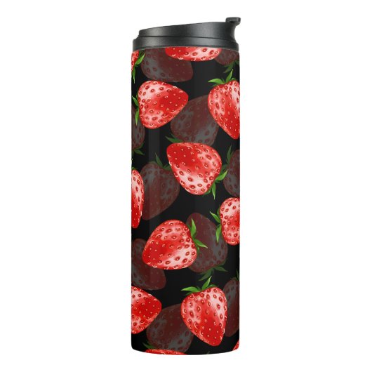 Erdbeere Thermosbecher (Nach links gedreht)