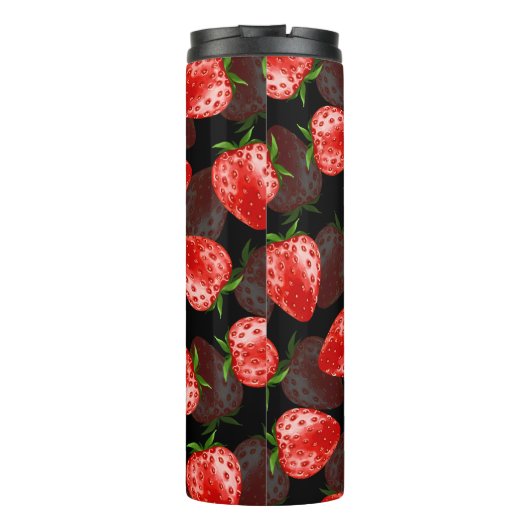 Erdbeere Thermosbecher (Rückseite)