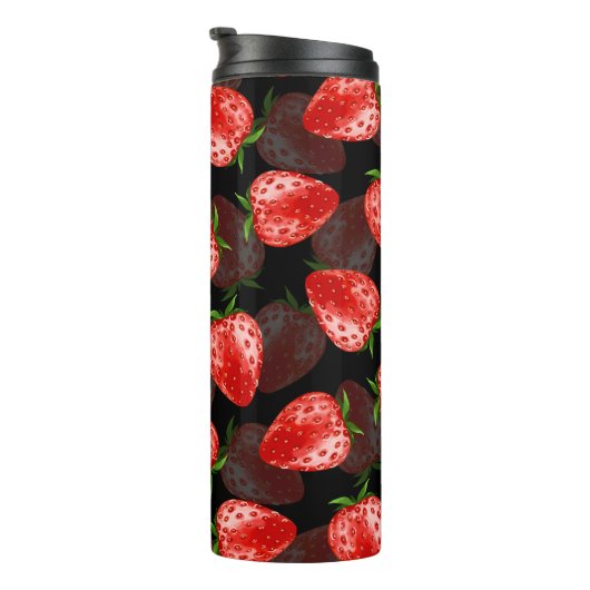 Erdbeere Thermosbecher (Nach rechts gedreht)