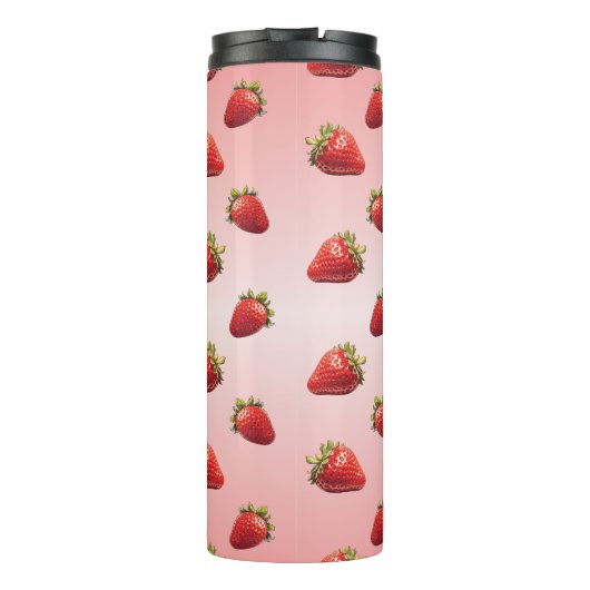 Erdbeere Thermosbecher (Rückseite)