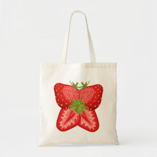 Erdbeere Tragetasche