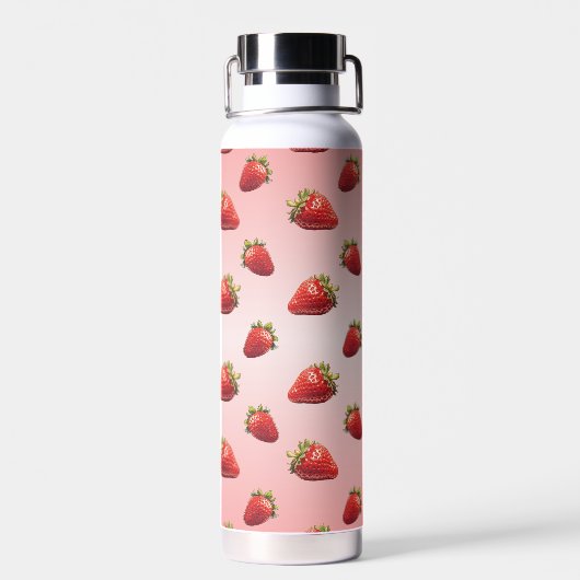 Erdbeere Trinkflasche (Rückseite)