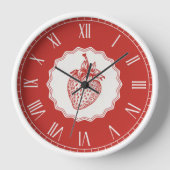 Erdbeere Uhr (Vorderseite)