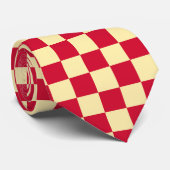 Erdbeere und Buttercreme-Karton Krawatte (Gerollt)