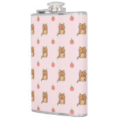 Erdbeere und Chipmunk Flachmann (Links)