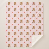 Erdbeere und Chipmunk Sherpadecke (Vorderseite)