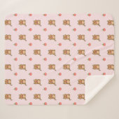 Erdbeere und Chipmunk Sherpadecke (Vorderseite (Horizontal))
