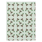 Erdbeere und Gingham Tablecloth Tischdecke (Vorderseite)