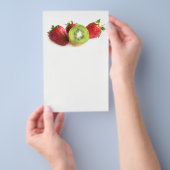 Erdbeere und Kiwi Flyer (Handgriff)