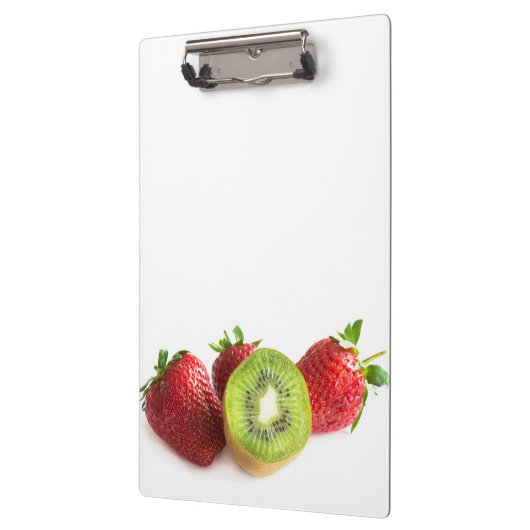 Erdbeere und Kiwi Klemmbrett (Links)