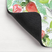 Erdbeere und Kiwi. Mousepad (Ecke)