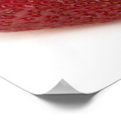 Erdbeere und Kiwi Poster (Ecke)