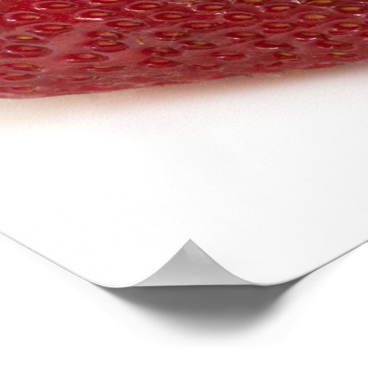 Erdbeere und Kiwi Poster (Ecke)