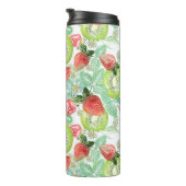 Erdbeere und Kiwi. Thermosbecher (Nach rechts gedreht)