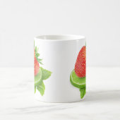 Erdbeere und Limon Kaffeetasse (Mittel)