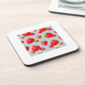 Erdbeere-Untersetzer Getränkeuntersetzer (Linke Seite)