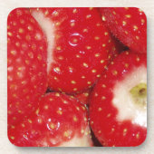 Erdbeere-Untersetzer Untersetzer (Vorderseite)