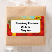 Erdbeere Vintage Fruchtmarken (Insitu)