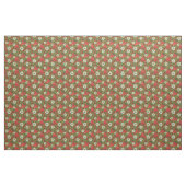 Erdbeere Vintages Muster Stoff (Fat Quarter (45,7 x 55,9 cm))